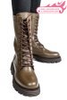Cizme femei piele natutrala khaki  2s7732-032np