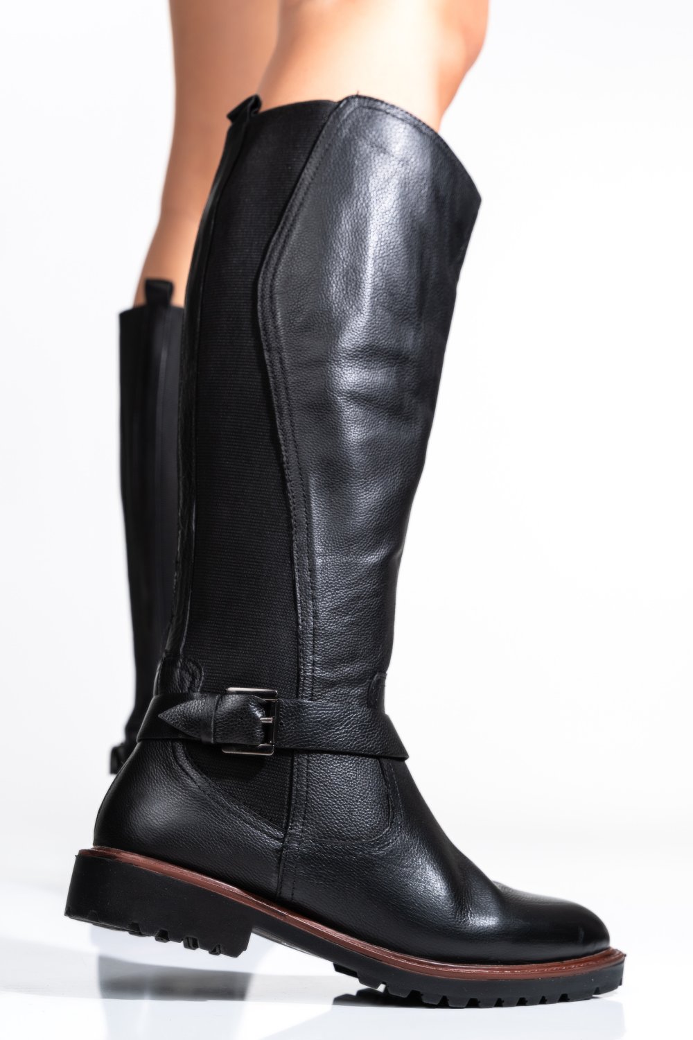 CIZME DAMA PIELE NATURALA NEGRE 8S77793