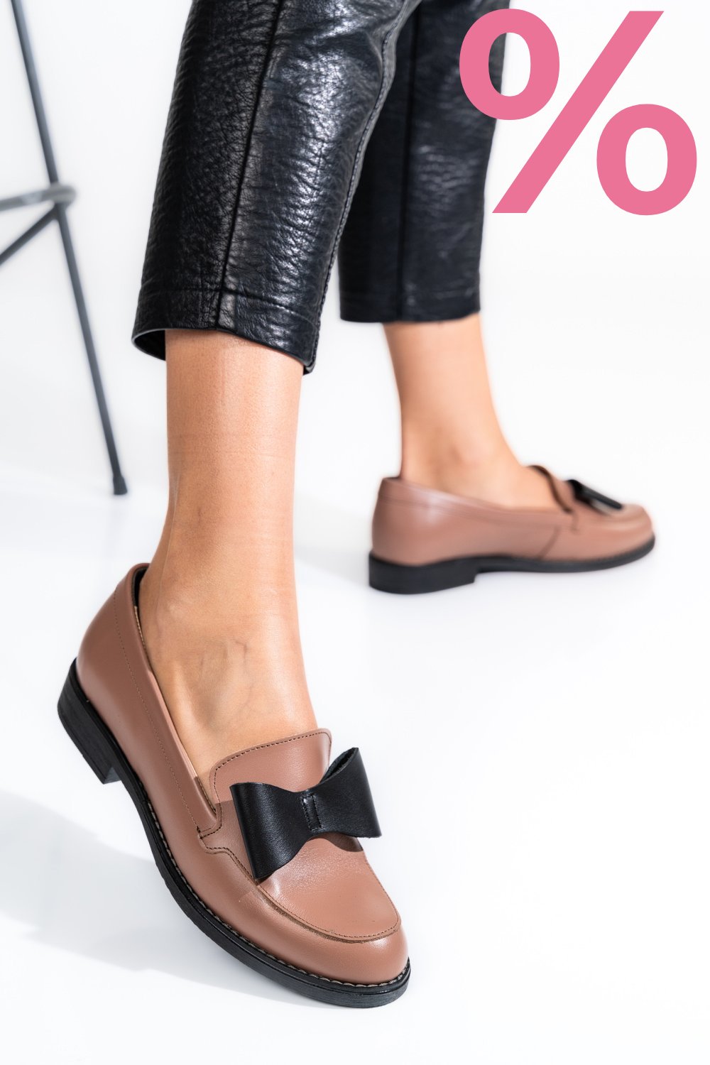 MOCASINI NUDE PIELE NATURALA 2S77110