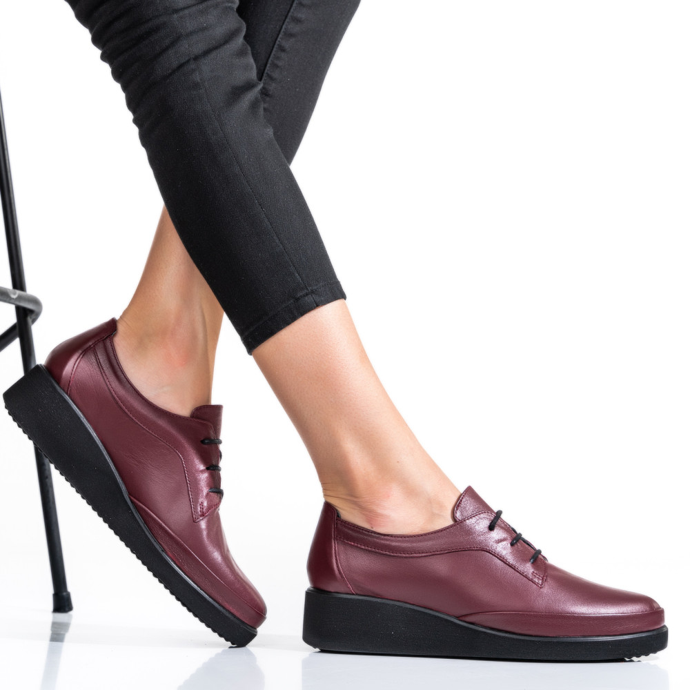 PANTOFI VISINII PIELE NATURALA APCKD2757