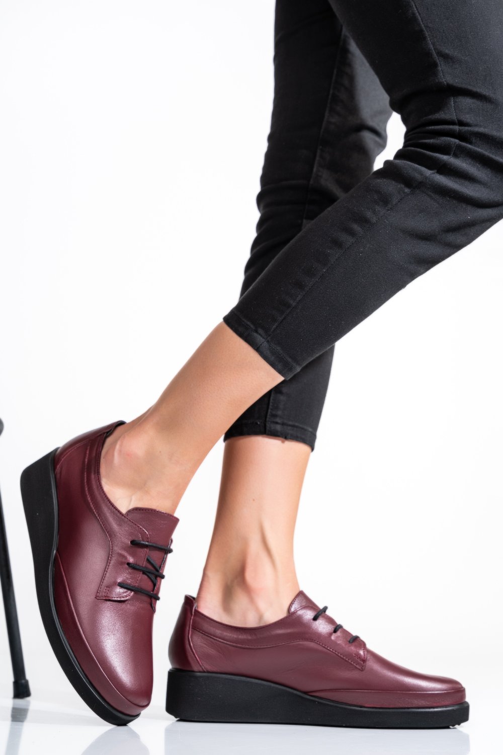 PANTOFI VISINII PIELE NATURALA APCKD2757