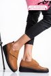 Pantofi maro piele naturala apck2265