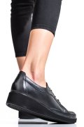 PANTOFI NEGRI PIELE NATURALA APCKD2757