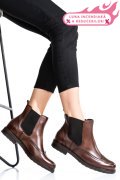 GHETE DAMA PIELE NATURALA MARO INCHIS 6S77483