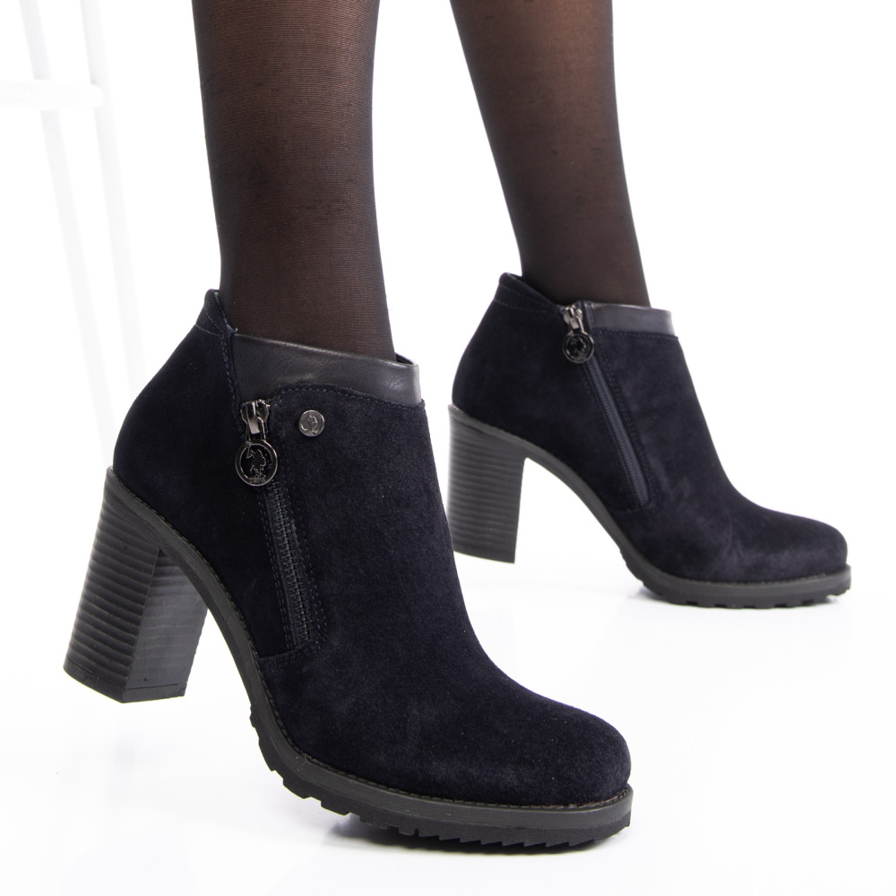 U.S. POLO ASSN, BOTINE DAMA NAVY SUEDE ERFUTR