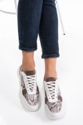 PANTOFI SPORT ALB MARO PIELE NATURALA 2S7711606NP-CRO