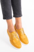 PANTOFI GALBENI PIELE NATURALA 2SP11698NP