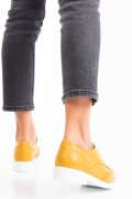 PANTOFI GALBENI PIELE NATURALA 2SP11698NP