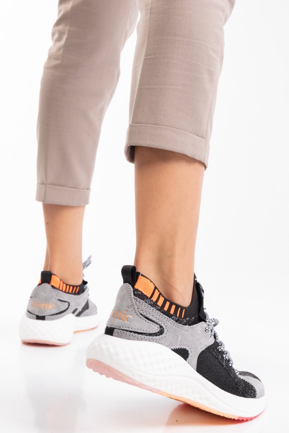 ETONIC, PANTOFI SPORT BLACK GREY ES77105220117