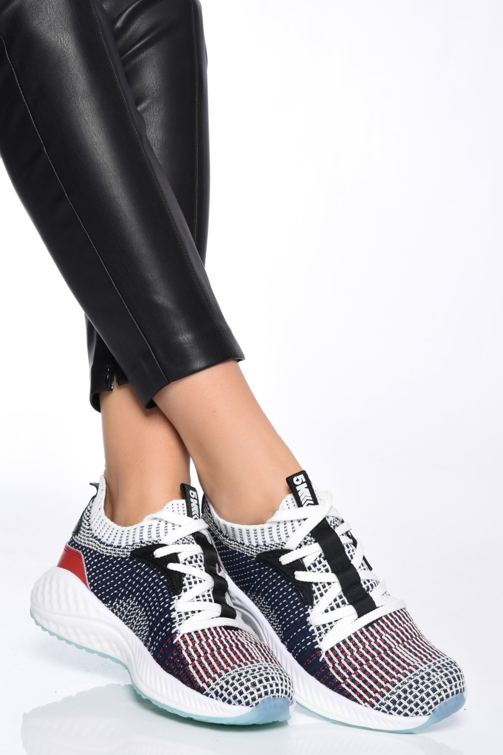 ETONIC, PANTOFI SPORT BLACK RED E105220102