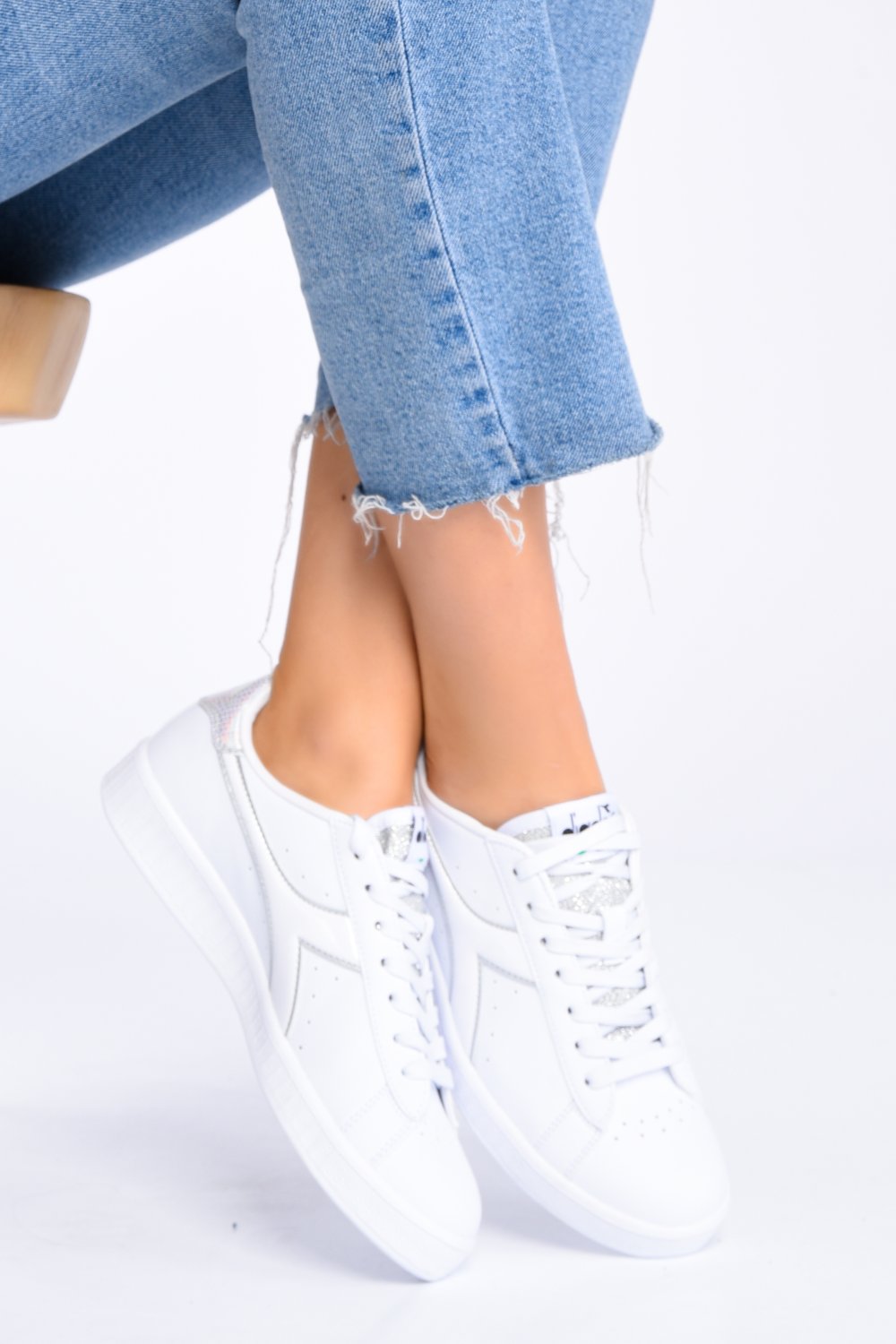 DIADORA ORIGINAL WHITE SILVER GAME P