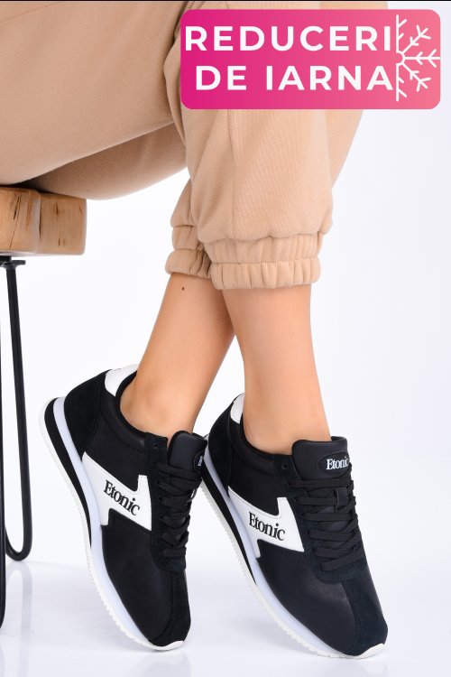 Etonic, pantofi sport black e196220409