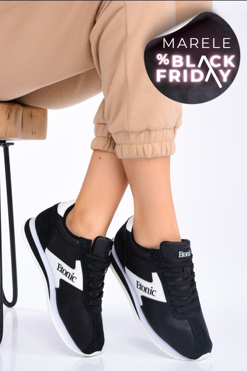 Etonic, pantofi sport black e196220409
