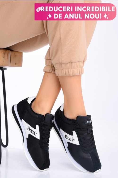 Etonic, pantofi sport black e196220409