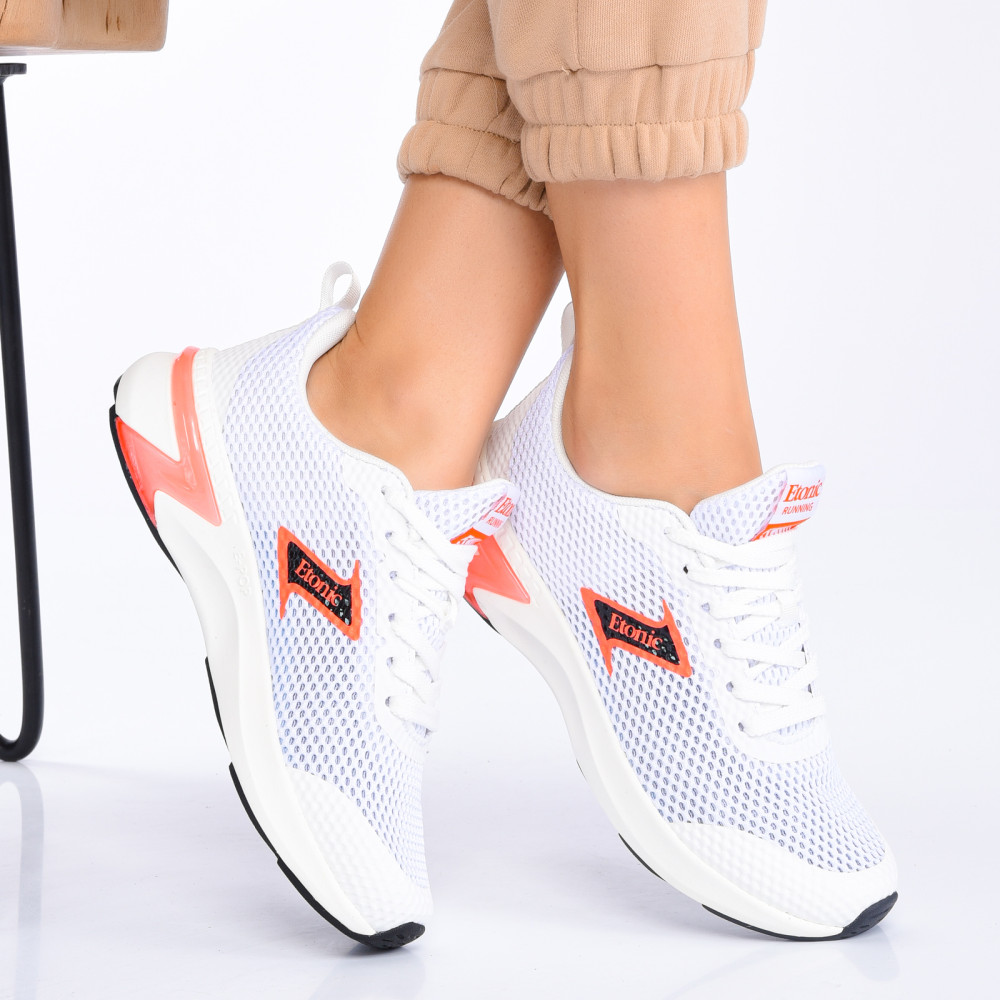 ETONIC, PANTOFI SPORT WHITE ES77105220112