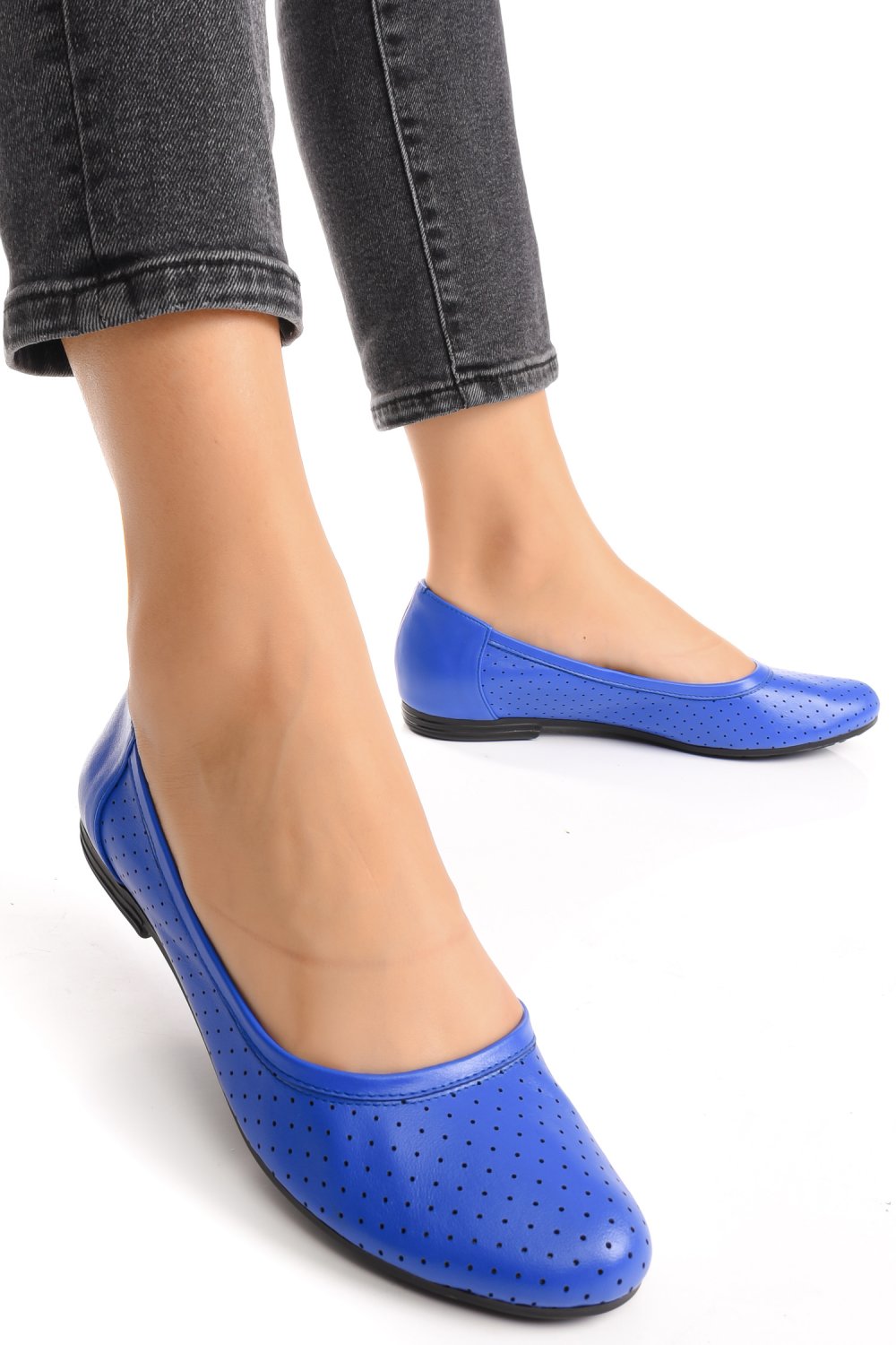 BALERINI ALBASTRI PIELE NATURALA 1S77043