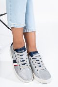 U.S. POLO ASSN, PANTOFI SPORT SILVER MOKI002