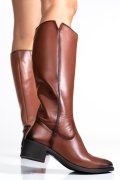 CIZME DAMA PIELE NATURALA MARO 9S77K5013