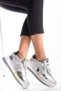 U.S. POLO ASSN, PANTOFI SPORT SILVER BLACK AMY