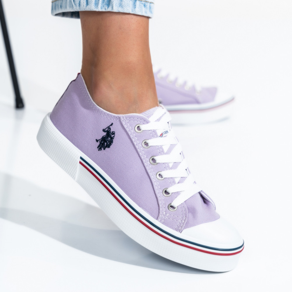 U.S. POLO ASSN, PANTOFI SPORT LILA PENELOPE-1FX