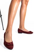 BALERINI VISINII PIELE NATURALA INTOARSA 4PC50C