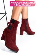 BOTINE DAMA PIELE NATURALA INTOARSA VISINII 7S7770
