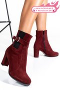 BOTINE DAMA PIELE NATURALA INTOARSA VISINII 7S7770