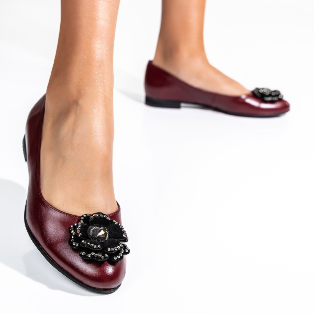 BALERINI VISINII PIELE NATURALA 4S7750BR