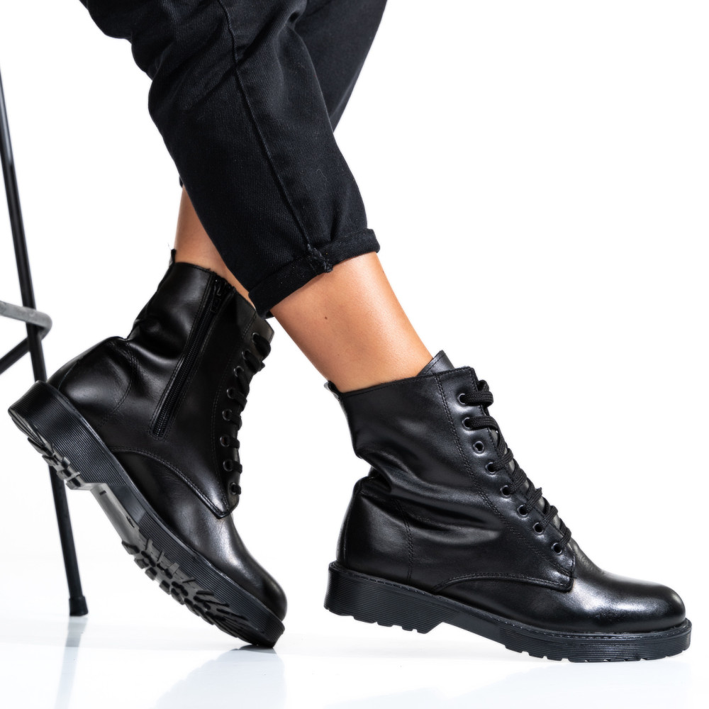 GHETE DAMA PIELE NATURALA NEGRE 3S7700DOD