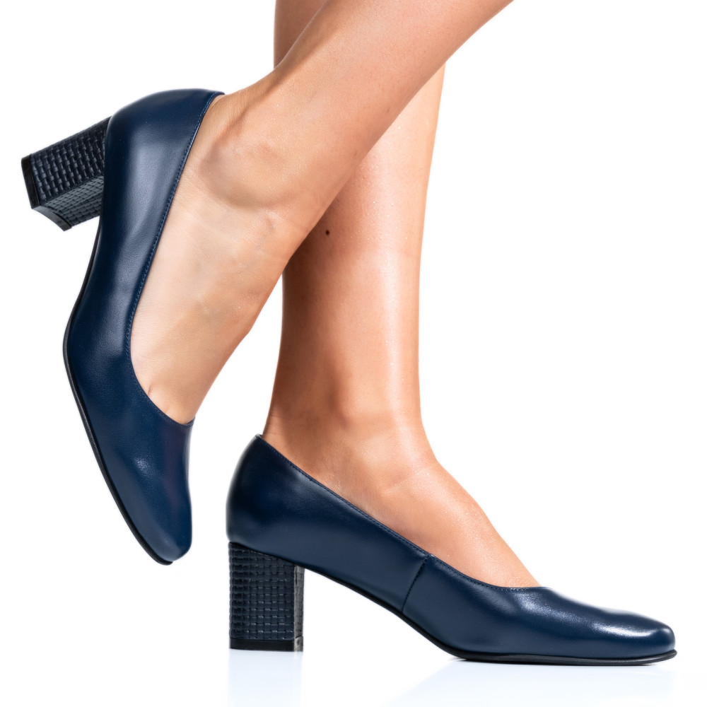 PANTOFI DAMA GUBAN PIELE NATURALA BLEUMARIN 3S77475