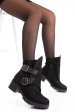 Ghete dama piele naturala negre 1s7792887nbk