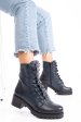 Ghete dama piele naturala bleumarin 1s7782859