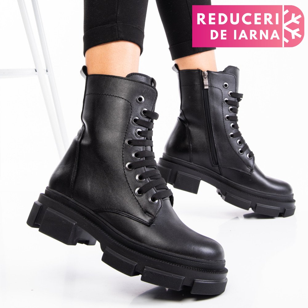 GHETE FEMEI PIELE NEGRE NATURALA 9S7764