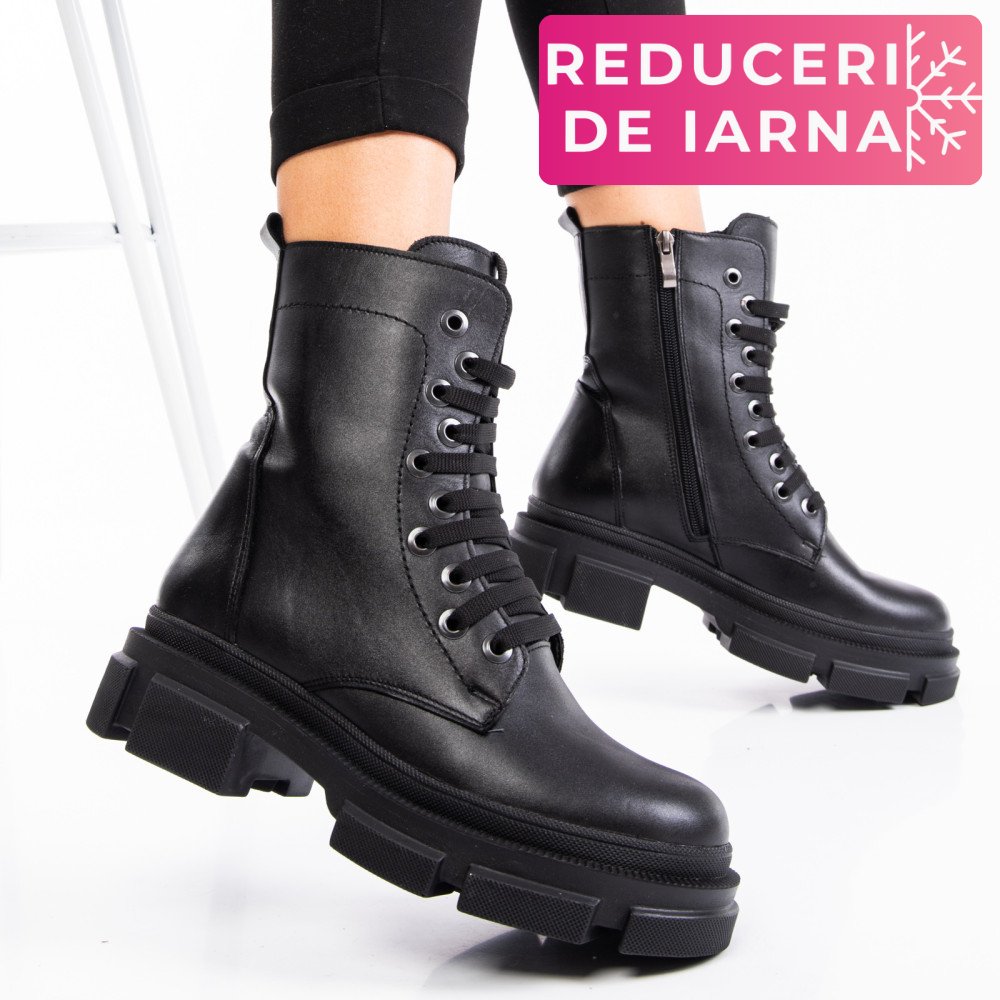 GHETE FEMEI PIELE NEGRE NATURALA 9S7764