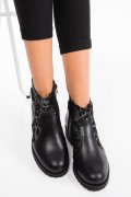 GHETE DAMA PIELE NATURALA NEGRE 05S77