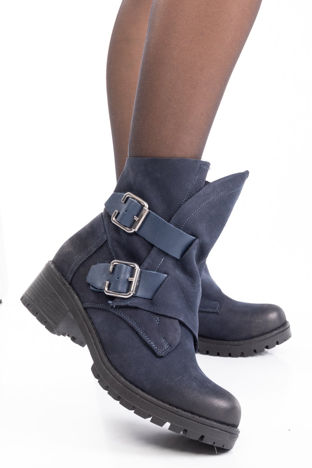 GHETE FEMEI PIELE NATURALA BLEUMARIN 1S7792887NBK