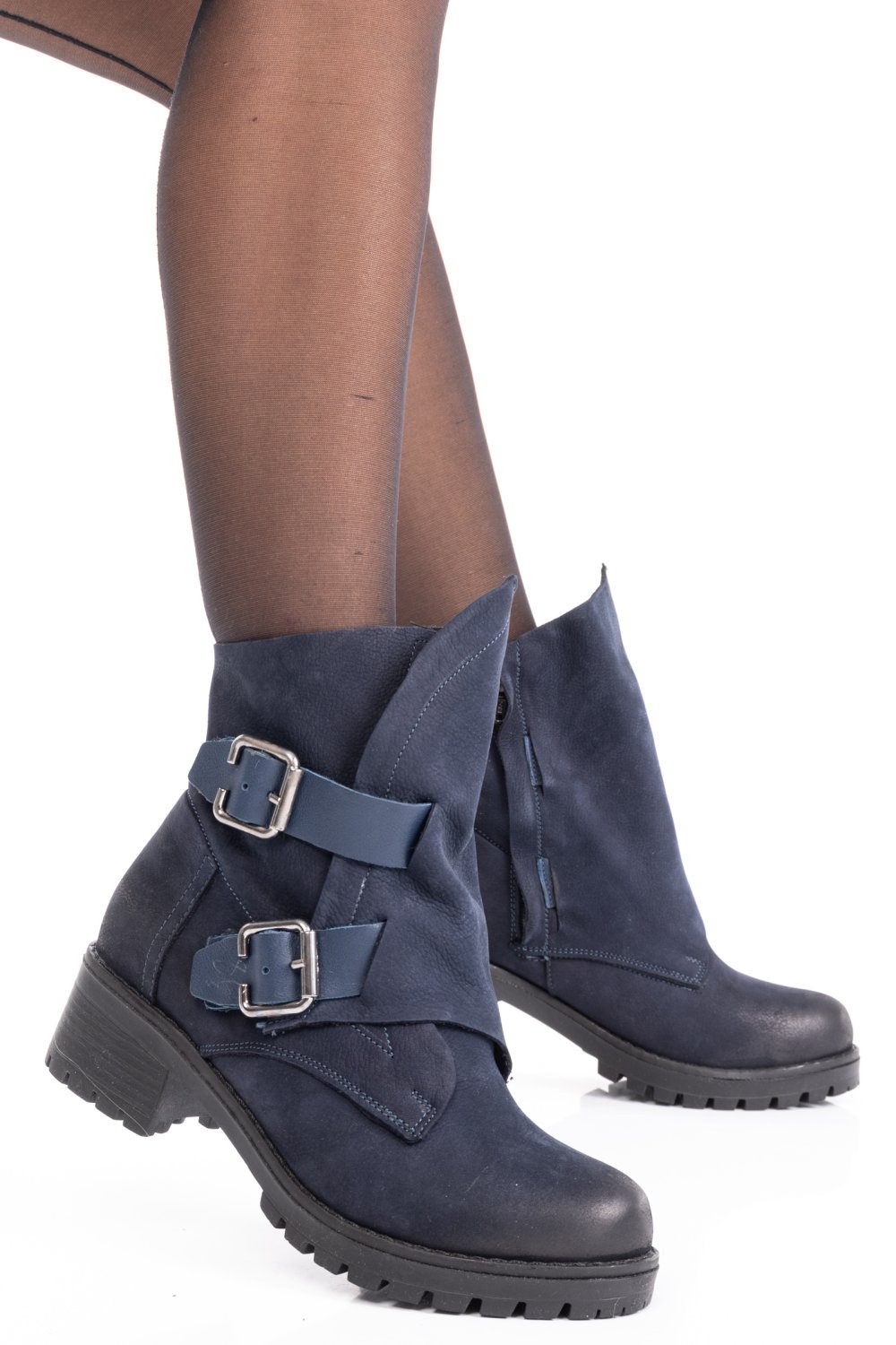 GHETE FEMEI PIELE NATURALA BLEUMARIN 1S7792887NBK