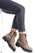 GHETE KHAKI PIELE NATURALA 1S7770