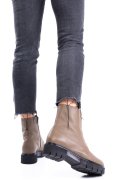 GHETE DAMA PIELE NATURALA KHAKI 1S7770