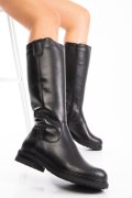 CIZME FEMEI PIELE NATURALA NEGRE 2S7712818
