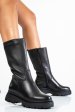 Cizme dama piele naturala negre 222857