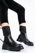 GHETE FEMEI PIELE NATURALA NEGRE 9S77007