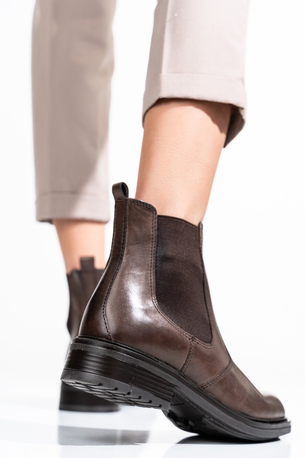 GHETE DAMA PIELE NATURALA MARO WS77H66H03