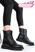 GHETE FEMEI PIELE NATURALA NEGRE 2S7732-002SFL
