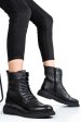 Ghete femei piele naturala negre 2s7732-002sfl