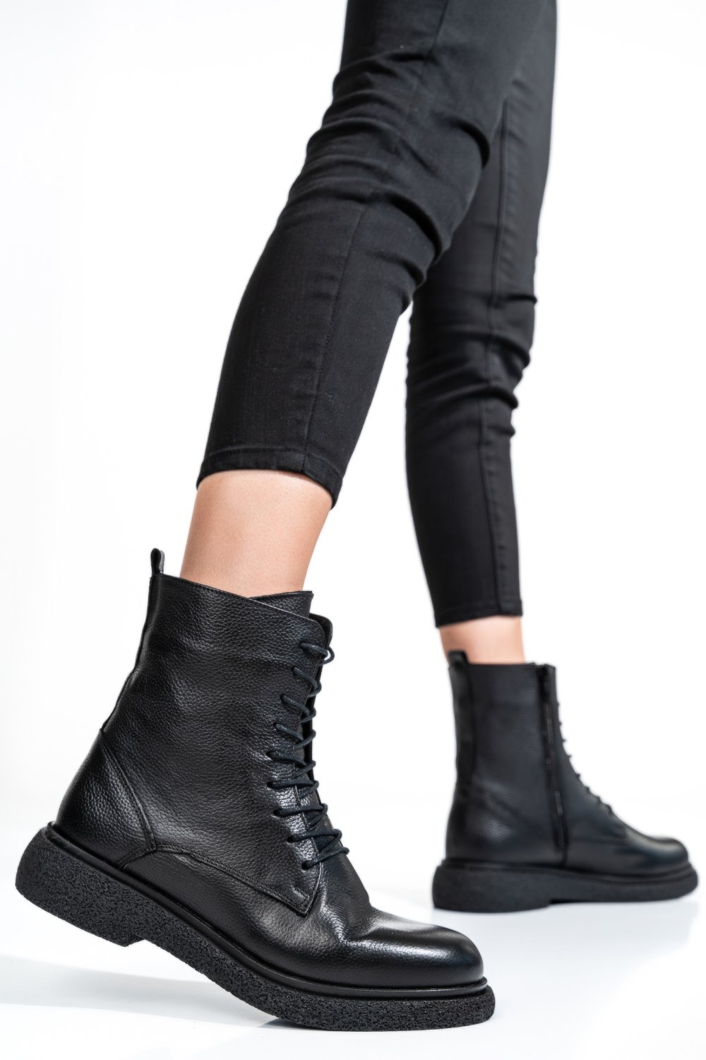 GHETE FEMEI PIELE NATURALA NEGRE 2S7732-002SFL