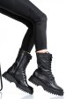 Ghete dama piele naturala negre 2s7732-052np