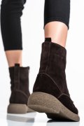 GHETE DAMA PIELE NATURALA INTOARSA MARO 2S7732-002SP
