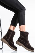 GHETE DAMA PIELE NATURALA INTOARSA MARO 2S7732-002SP