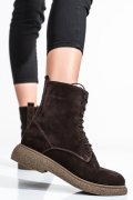 GHETE DAMA PIELE NATURALA INTOARSA MARO 2S7732-002SP